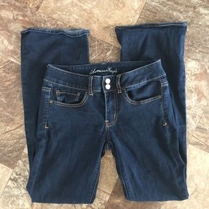 American Eagle flare jeans super stretch